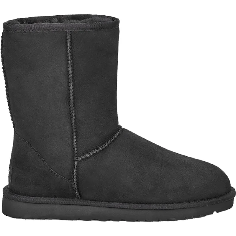 Men's UGG Classic Short #5800 Black Sheepskin