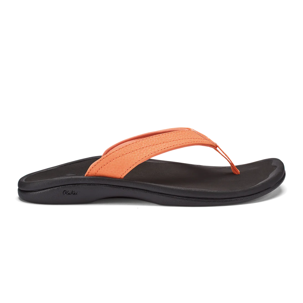 Women's Olukai 'Ohana Color: Shell Coral / Black