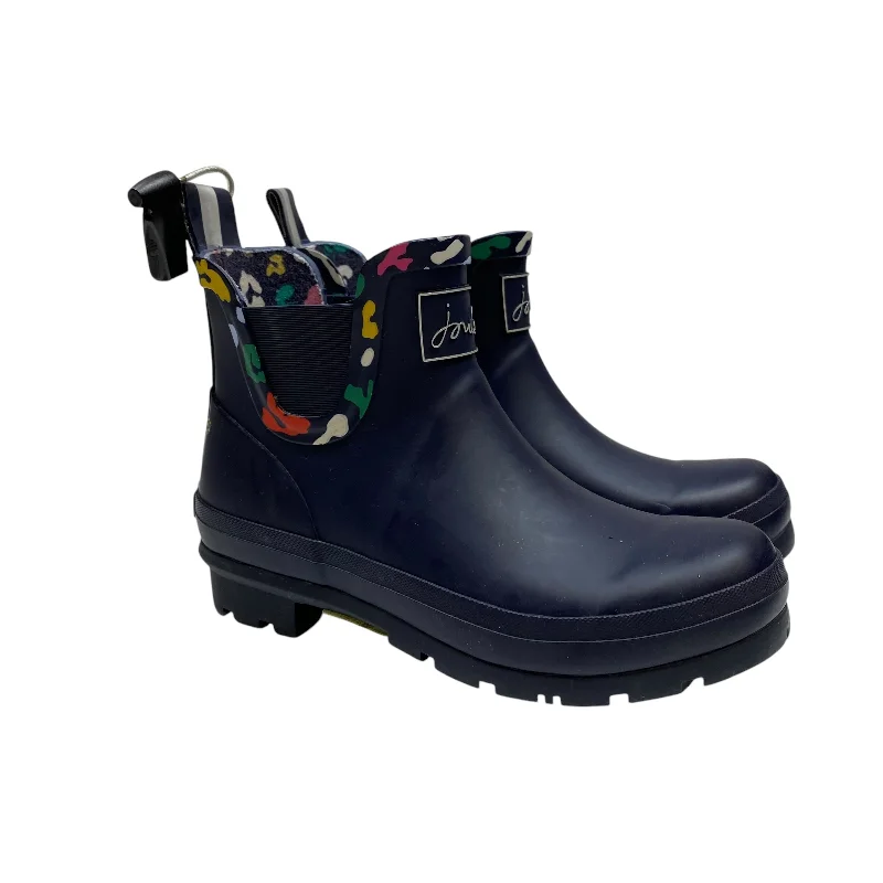 Boots Rain By Joules In Navy, Size: 6